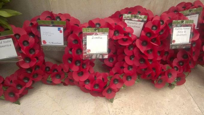 Rome War Cemetery on Anzac Day. Ph:  Victoria Wyatt