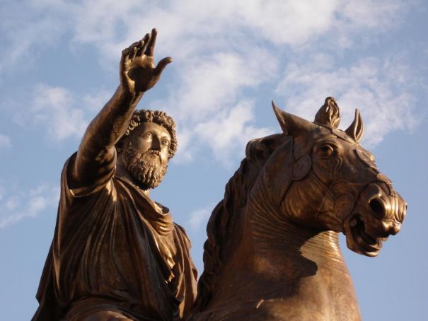 Marcus Aurelius.  26 April 121 – 17 March 180 AD.