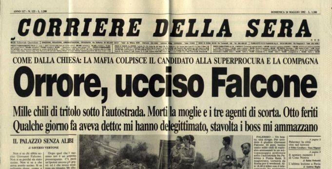 Giovanni Falcone. 18 May 1939 – 23 May 1992.