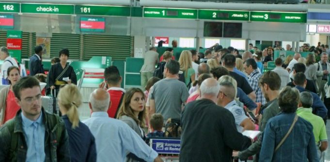 Passengers face more difficulties at Fiumicino airport