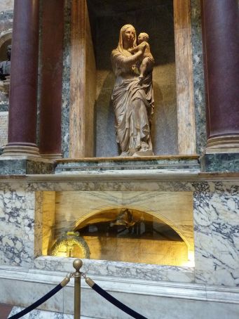 Raphael's tomb at the Pantheon