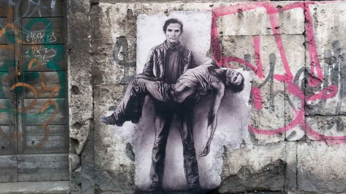 Pasolini by Ernest Pignon-Ernest