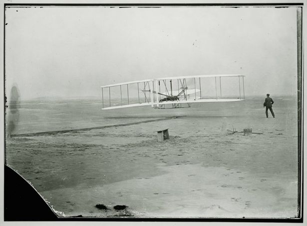 December 17, 1903. First flight ever.