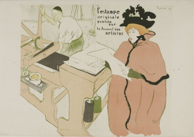 The Lithography, Cover for the first Year of l'Estampe originale