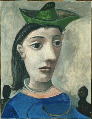 Woman in a Green Hat by Picasso