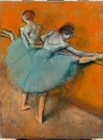 Dancers at the Barre by Degas