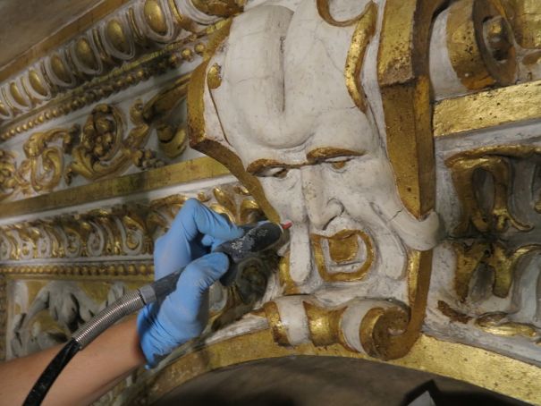 The gallery's restoration took 18 months. Photo Mauro Coen, courtesy of French embassy.