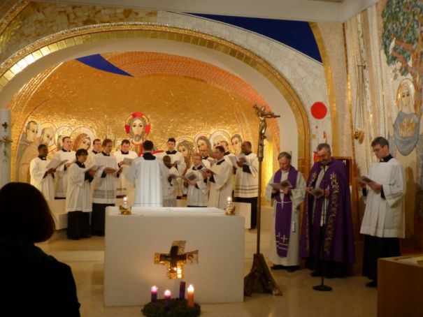 Advent liturgy and carols at the Pontifical Irish College