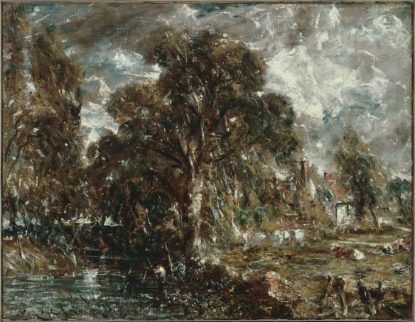 On the River Stour by John Constable