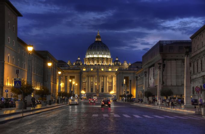 Tough security around Vatican