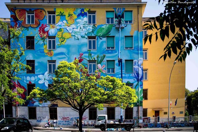 gaia rome mural 2