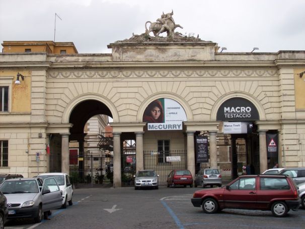 The Mattatoio, or slaughter house, is now a part of the city's museum of contemporary art, MACRO.