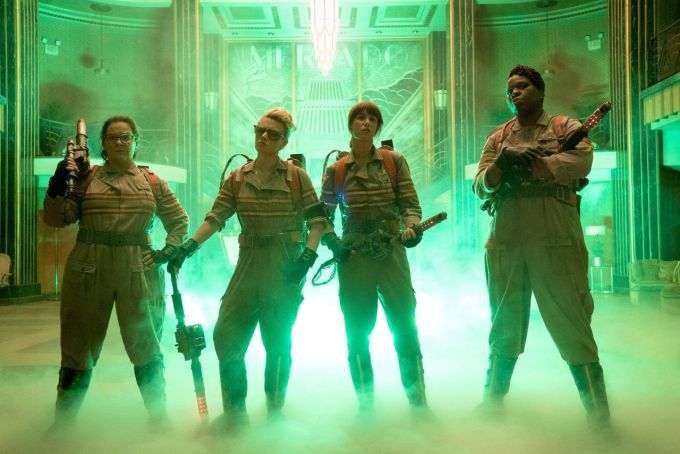 Ghostbusters showing in Rome