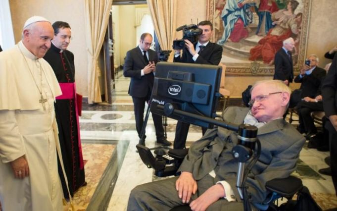 Stephen Hawking hospitalised in Rome