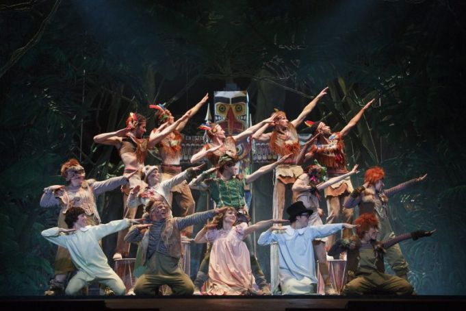 Peter Pan at Teatro Brancaccio.