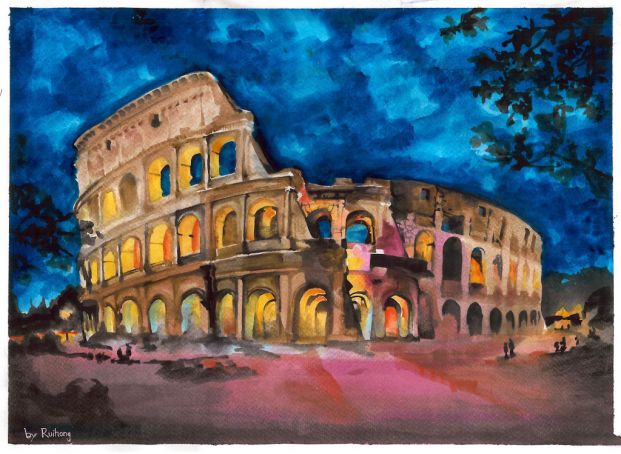 Colosseum by Ruihong Jaing.