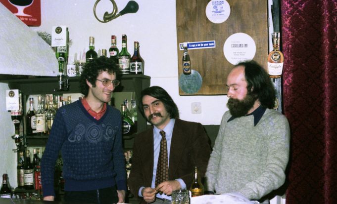 Fiddler's Elbow founders Orazio Cancanelli, Gino Bottigliero and Antonio Shorthose.