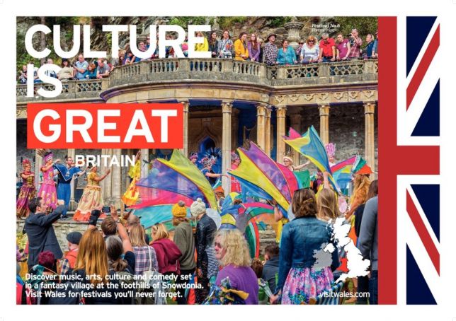 Britain's Culture is Great campaign will include a number of events in Italy during 2017.