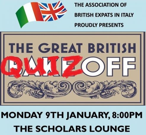 Association of British Expats in Italy: Charity pub quiz
