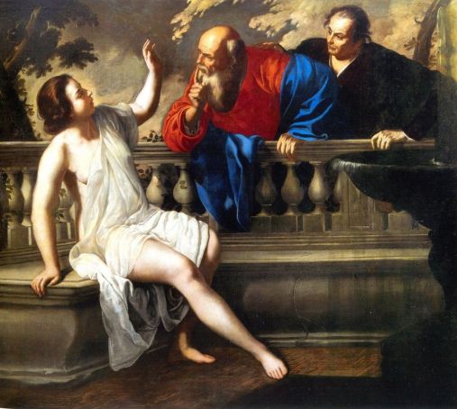 The Palazzo Braschi exhibition concludes with a later version of Susanna and the Elders, painted in 1652.