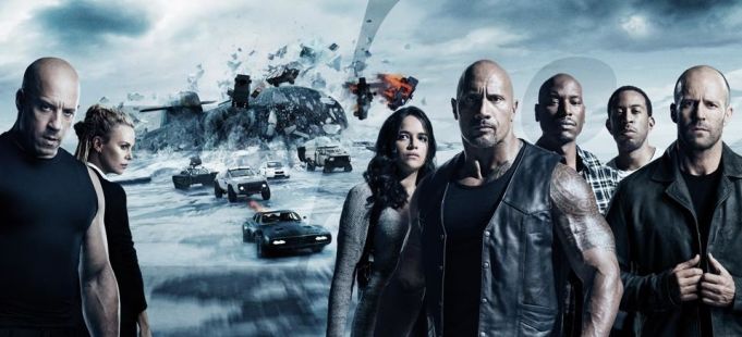 The Fate of the Furious 8 showing in Rome cinemas