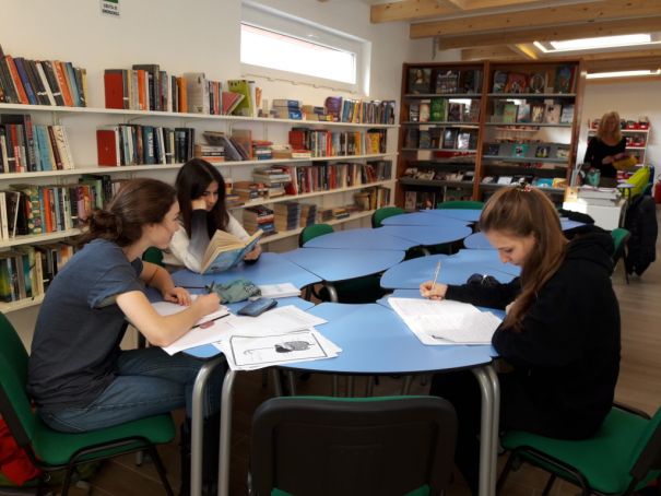 Newly-opened library and resource centre at the New School