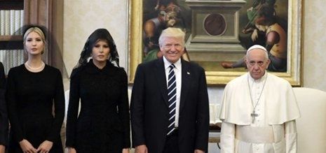 Trump meets Pope Francis