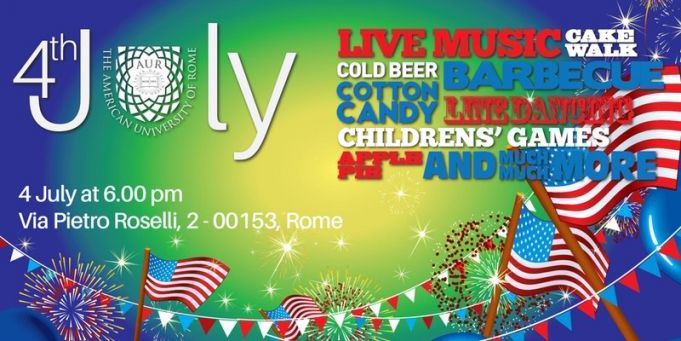 4th July Party at American University of Rome