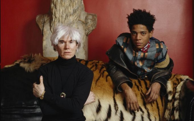 Basquiat and Warhol. Photo Lizzie Himmel.