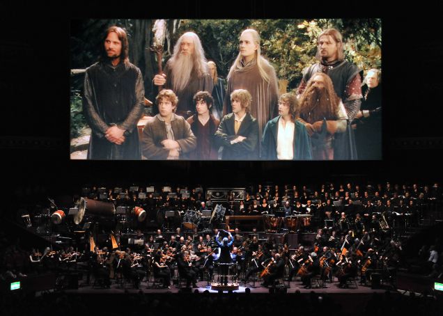 Lord of the Rings with live music
