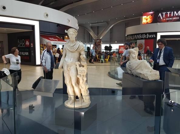Archaeology at Rome's Fiumicino airport