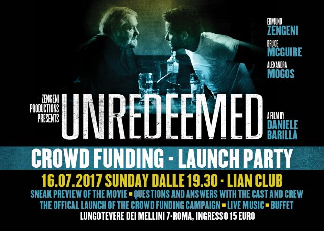 Unredeemed: crowd funding launch party