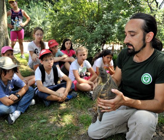 Summer camp at Rome's Bioparco