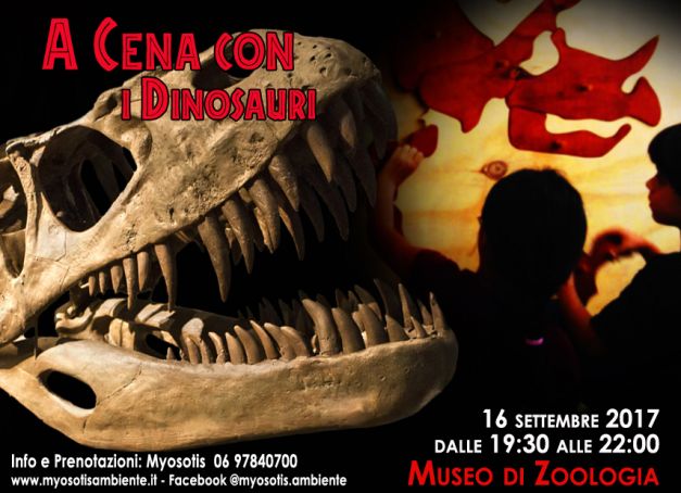 Dinner with Dinosaurs at Rome's Zoology Museum