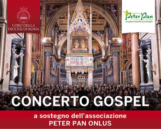 Gospel concert for Rome's Peter Pan Onlus