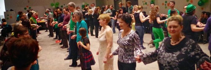 Irish céilí dancing in Rome