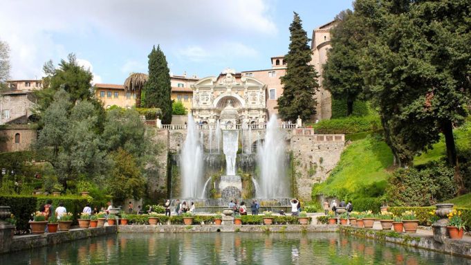 Rich history in Tivoli: Villa d’Este