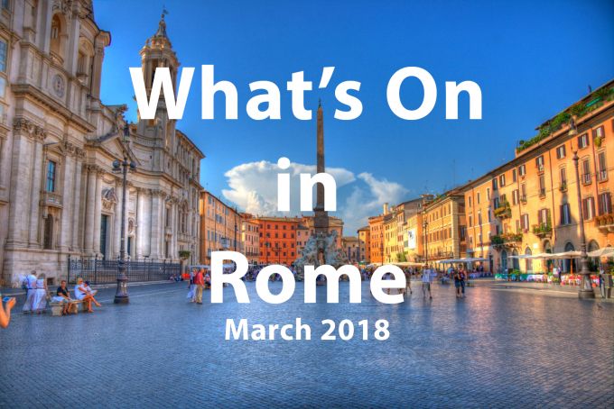 March 2018 events in Rome