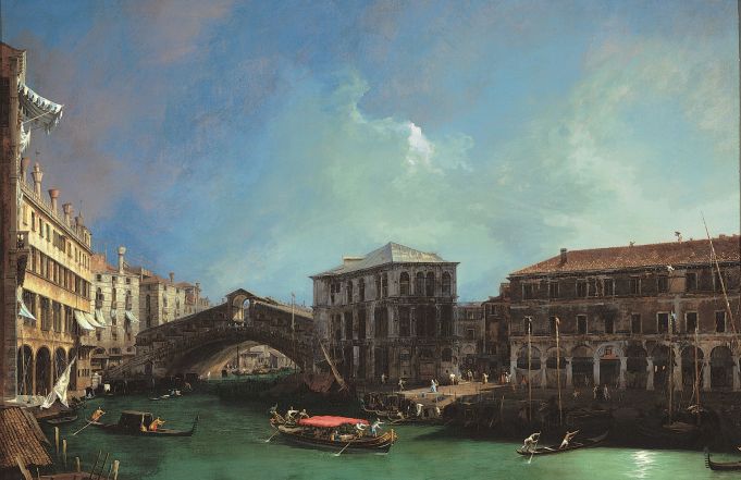 Canaletto exhibition in Rome