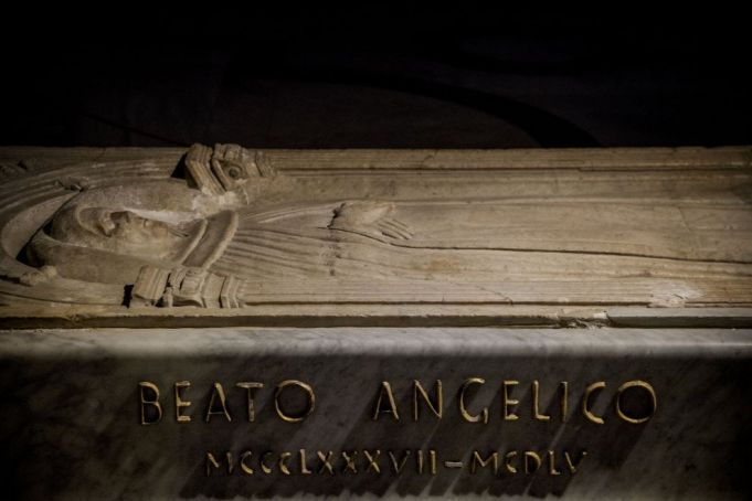 Fra Angelico tomb vandalised in Rome