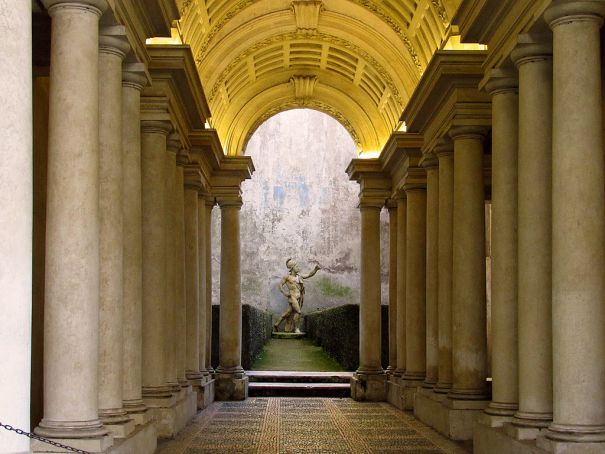 Borromini at Palazzo Spada in Rome