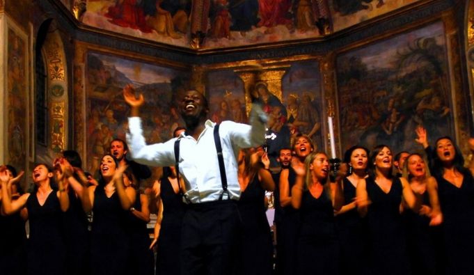The Amazing Grace Gospel Choir in Rome