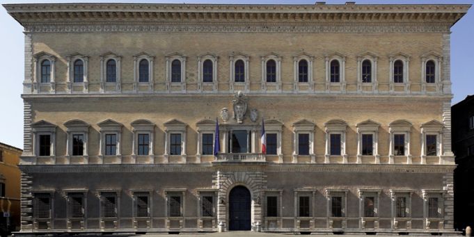 Rome - Palazzo Farnese opens for the European Heritage Days