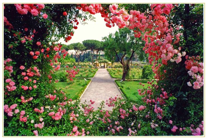 Rome's rose garden open in October