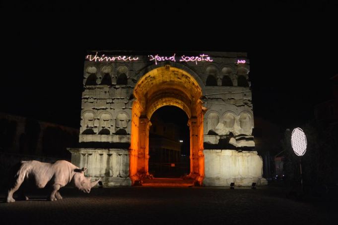 Alda Fendi opens Palazzo Rhinoceros in central Rome