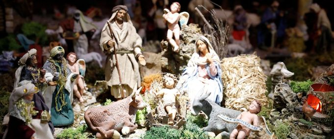 Kandang Natal dan Kandang Natal paling indah di Roma