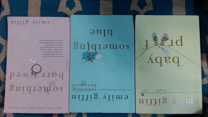 3 English paperback books