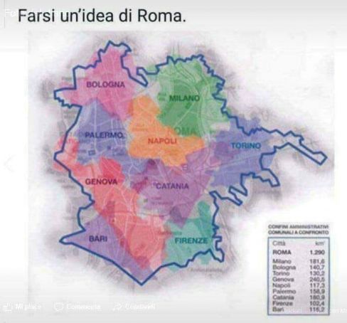 Rome is bigger than...