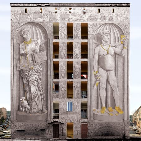 Street artist Blu strikes again in Rome