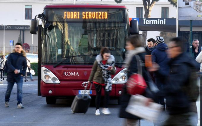 Public transport strikes in Rome on 8 March